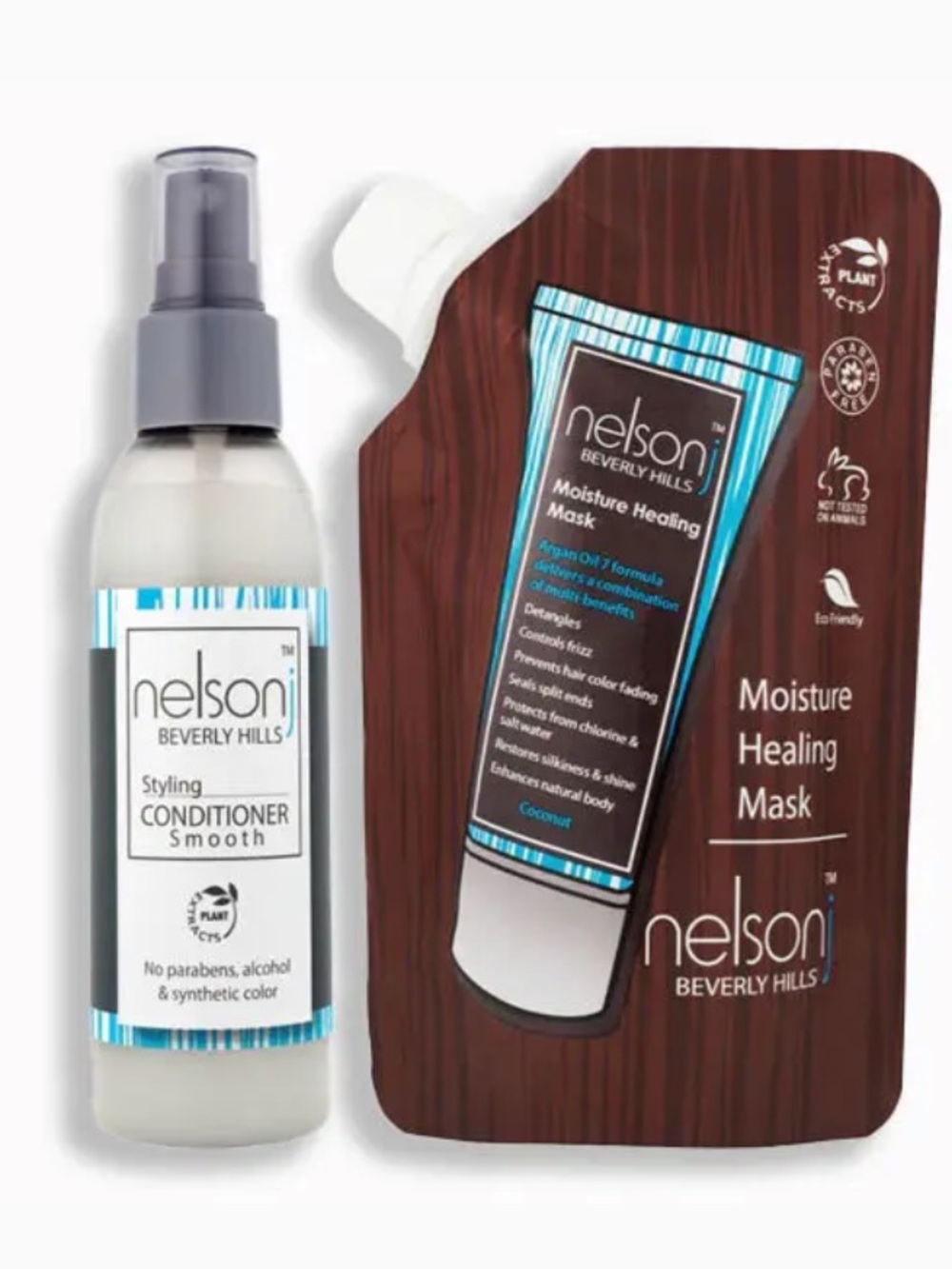 Nelson Beverly Hills Moisture Healing Mask & styling Conditioner set
